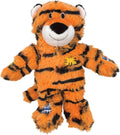 KONG Wild Knots Dog Toys 3 Pack – Bear, Giraffe & Tiger – Durable Plush Toys with Internal Knotted Rope & Squeaker – Sof