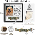 PUREFLY Dog Memorial Gifts for Loss of Dog, Loss of Dogs Sympathy Gift Pet Loss Sympathy Frame with Collar Holder, Pet Cat Remembrance Bereavement Gift
