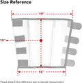 Fine Mesh Fly Boots Loose Fitting & Non-Slip Horse Fly Leggings No More Horsefly Nuisance Greatly Reduce Stomping Breath