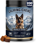 Calming Chews for Dogs 200ct Anxiety and Stress Relief Melatonin Chicken