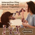 Kseroo 3-Pack Indestructible Dog Chew Toys for Aggressive Chewers: Bacon Flavored Rock-Hard Solid Nylon, Tough Dog Bones for Medium/Large Dogs 25-90lbs, Heavy Duty Dog Toys to Keep Them Busy, Brown-XL