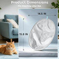 2Pcs Cat Litter Pad for Open Top Self-Cleaning Litter Box Replacement Liner