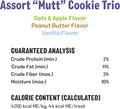 Three Dog Bakery AssortMutt Trio Dog Treats - 48 oz Variety Pack