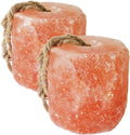 Himalayan Pink Salt Lick, Animal Licking Salt Mineral Rock (2PCS)