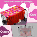 NAPLORD Guinea Pig Fleece Bedding,Snuggle Sack, Tunnel,Fleece Forest Hideout,Small Animal Pads for Guinea Pigs and More