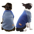 KYEESE 2Pack Dog Sweater, Soft Puppy Sweatshirt Stretchy Pullover Dog Sweater for Small Dogs Boy, Lightweight Fleece Cat Shirt Pet Clothes with Sleeves, M