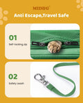MIDOG Soft Cat Carrier Airline Approved, Expandable for Cats Up to 15lbs