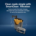 Aqueon Aquarium Starter Kit with Smart Clean Filtration and LED Lighting, Freshwater and Saltwater Fish, Perfect for Tet