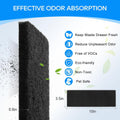 Activated Carbon Filters for Cat Litter Box 3, Filter Replacement for LR 3