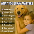 Bodhi Dog Waterless Shampoo - No Rinse Dry Shampoo for Dogs & Cats - Naturally Neutralizes Pet Smelly Odor - Safe for Puppies, Allergies & Sensitive Skin - Made in USA - Lavender (17 Fl Oz)