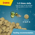 Sera O-Nip Stickies 265 Tabs 8.45 oz | Ornamental Fish Food Tablets