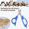 Bearded Dragon Nail Clippers,Stainless Steel Bearded Dragon Accessories,Professional Grooming pet Tools Including Nail F