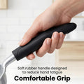 Heavy-Duty Cat Litter Scoop with Holder&Litter Bags, Metal Cat Scooper with Bags, Stainless Steel Kitty Poop Sifting Sho