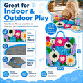 Tesitehi Snuffle Mat for Dogs Sniffing Feeding Mat for Small and Medium Breed Dogs and Cats Non-Slip/Portable/Durable Interactive Puzzle Pet Puppies Toys Encourages Natural Foraging Skills
