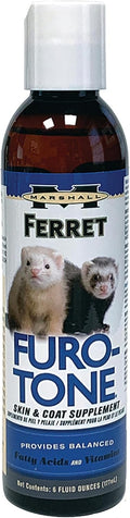 Marshall Pet Products Natural Furo-Tone Pet Pharmaceutical Grade Skin & Coat Liquid Supplement with Fatty Acids and Vita