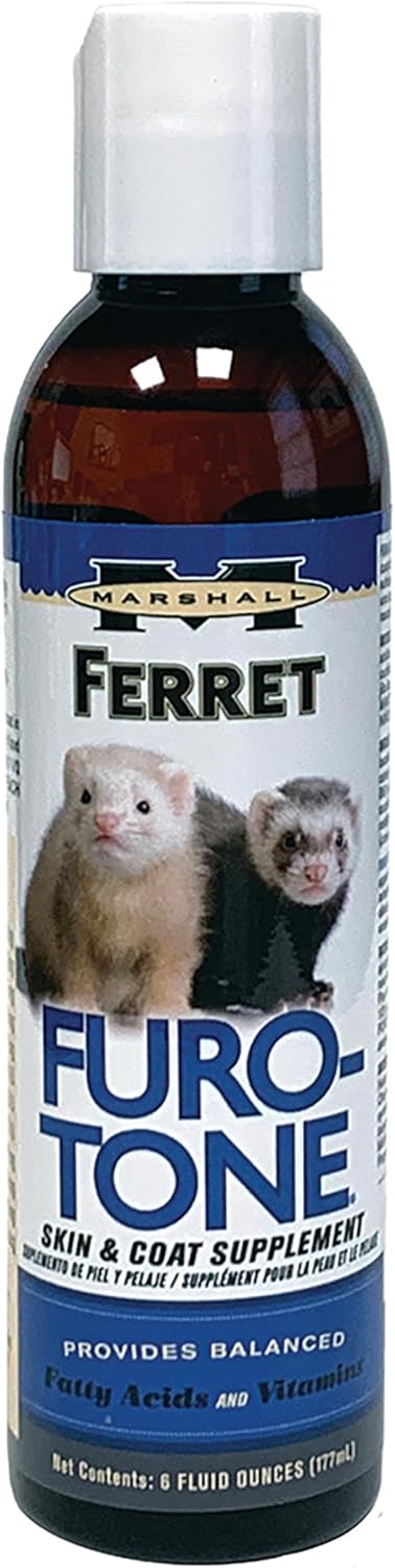 Marshall Pet Products Natural Furo-Tone Pet Pharmaceutical Grade Skin & Coat Liquid Supplement with Fatty Acids and Vita