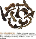 Hamiledyi Driftwood for Aquarium, 10 Pack Small Drift Wood Pieces Bulk