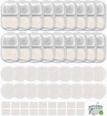 18 Sets Pet Water Fountain Filter Replacement Compatible with Oneisall PWF-002 7L/230oz Dog Water Fountain, Dog Water Bowl Filters with Pre-Filters and Pump Sponges