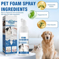 jioijioi 2Pcs Pet Dental Tartar Remover,Oral Spray for Dogs Teeth Cleaning,Pet Dental Foaming Care Spray,Dog Breath Freshener,Support Clean & Teeth and Aid in Daily Oral Use