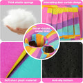 Guinea Pig Hideout & Tunnels Guinea Pig Toys Cozy Guinea Pig House with Door Curtain Soft Guinea Pig Bed for Small Pet/H