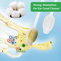VinTS 120PCS Cotton Dog Ear Cleaning Swabs,Gourd-Shaped Swabs for Dogs&Cats