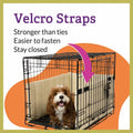Pet Dreams Dog Crate Bumper - Patented Comfy Liner & Dog Tail Protector for Inside Crate, Fits iCrate Cages 18, 24, 30, 