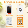 Nabance Inkless Paw Print Kit for Dogs, Cats & Babies, 4 Clean Touch Ink Pads and 8 Imprint Cards, Pet Paw Print Impression Kit for Dog Nose & Baby Handprint Kit, Keepsake Gift for Pet Lovers,New Moms