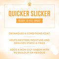 Nature's Specialties Quicker Slicker Ready to Use Detangling and Conditioning Spray, Natural Choice for Professional Gro