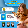 Yellow Hydrant The Original Canned Dog Food Storage Container Patent Pending Reusable Airtight Can Cover Pet Food Sealer - Keeps Dog Food Can Fresh in the Fridge, Eliminates Odor, Easy to Use