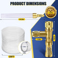 GADFISH Gravel Vacuum for Aquarium Water Changer Fish Tank Cleaning Tools, Siphon Universal Quick Pump Aquarium Water Ch