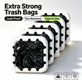 Official Refill Rings for Self Sealing and Self-Changing Automatic Trash Can, Durable Replacement Garbage Bag Rings for 