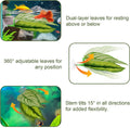 5PCS Betta Hammock & Fish Toys Set, Soft Aquarium Decor Plastic Plants