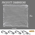 Dog Playpen Cover Net with Metal Fixing Buckle 6.7 * 6.7FT Prevent Small Dogs from Jumping Out of The Playpen (Cover Onl