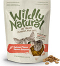 Wildly Natural Crunchy Cat Treats, Protein Cat Treats, Salmon Flavor, 2.5oz