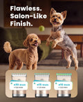 oneisall Dog Clippers Low Noise, 2-Speed Quiet Dog Grooming Kit Rechargeable Cordless Pet Hair Clipper Trimmer Shaver for Small and Large Dogs Cats Animals (Gold)