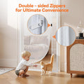 BFNN Cat Proof Screen Door, Extra Tall Mesh Gate, Fit 32'' x 80'' Door, D