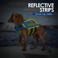 AOFITEE Dog Life Jacket Reflective Dog Life Vest for Swimming Boating, L