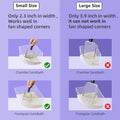 Niteangel Hamster Sand Bath Scoop: Can Removes Clump Waste Keeps Clean Sand