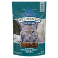Blue Buffalo Wilderness Soft Cat Treats, Made with Natural Ingredients, Chicken & Trout Recipe, 2-oz Bag