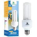 REPTI HOME UVA UVB Light Bulb for Birds 2.4 UVB 20W Compact Flourescent Lamp for All Kinds Captive Birds
