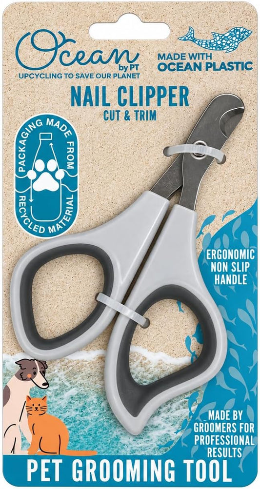 Formit Crafts Ocean Plastic Pet Nail Clippers for Cats and Small Dogs - Professional Stainless Steel Dog Nail Trimmer, H