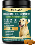 Dog Cough Relief Chews for Cough & Breathing Discomfort, Safe Treats