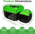 Fortexus 2-in-1 Cat and Dog Playpen Tent, can be Used Separately, with a German Velvet Base that is Removable and Washable, Suitable for Both Outdoor and Indoor use.