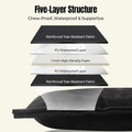 Chew Proof Indestructible Dog Bed, Durable Dog Crate Pad