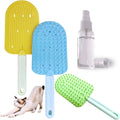 Soft Cat Brush,Cat Brush for Shedding,Pet Bath Brush(3pcs)