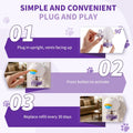 Cat Calming Diffuser Kit with 2 Diffusers & 4 Refills (48mL Each), Cat Pheromones Calming Diffuser for Cat Anxiety Relie