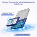 hygger Digital Aquarium Thermometer Records Max Min Temperature Sensor Gauge with LCD Display Stickable Fish Tank Thermo
