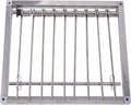 1PC Bird Cages Trap Stainless Steel Pigeon Trap Door Wire Bars Frame Entrance U-Trap for Pigeon Birds House Door (29 * 26 cm)