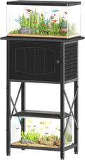 HOOBRO 10 Gallon Aquarium Stand, Fish Tank Stand with Cabinet Storage