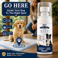 Potty Training Spray for Dogs, Premium Go Here Puppy Training Aid for Housebreaking, Indoor & Outdoor Dog Pee Attractant